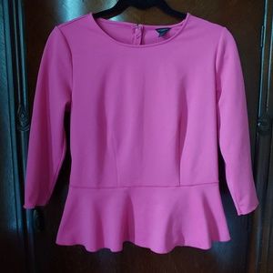 Ann Taylor Peplum Top